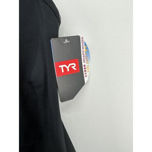 TYR Women's Solid Taylor Tank Top Black Size Small 4/6 Brand New $44 - Picture 3 of 6